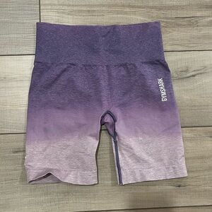 Gymshark Adapt Purple Ombre Shorts